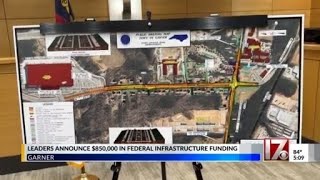 850 000 in federal funding to improve Garner road