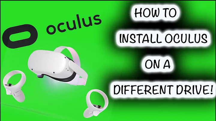 HOW TO: INSTALL OCULUS APP ON A DIFFERENT DRIVE OTHER THAN C:\
