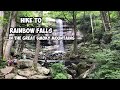 Rainbow Falls Hike- Hiking in the Great Smoky Mountains