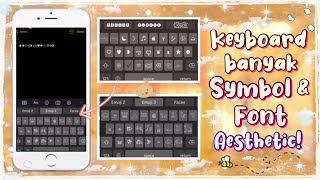 Download lagu Cara Agar Keyboard Menjadi Banyak Simbol Dan Font || Keren Banget & Super Be mp3
