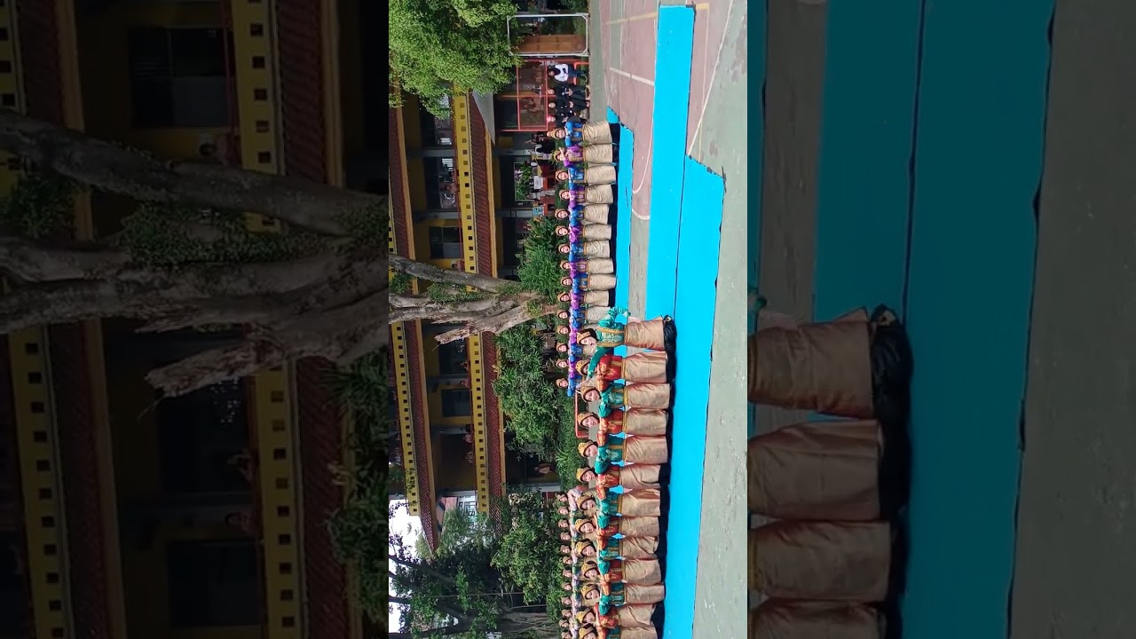 demo ekskul tari Saman di SMAN 109 jakarta