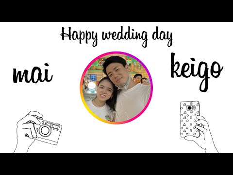 インスタ風、2次会用スライドショー作成します 新郎新婦の思いでをオシャレスライドショーにしませんか？