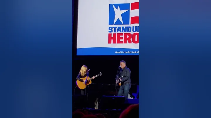 Bruce Springsteen sings a duet with Sheryl Crow Redemption Day