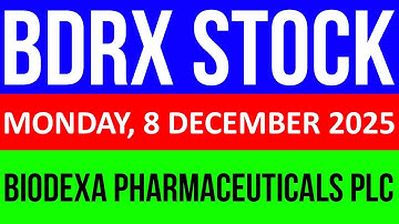 BDRX Stock - Biodexa Pharmaceuticals PLC Stock Company Information