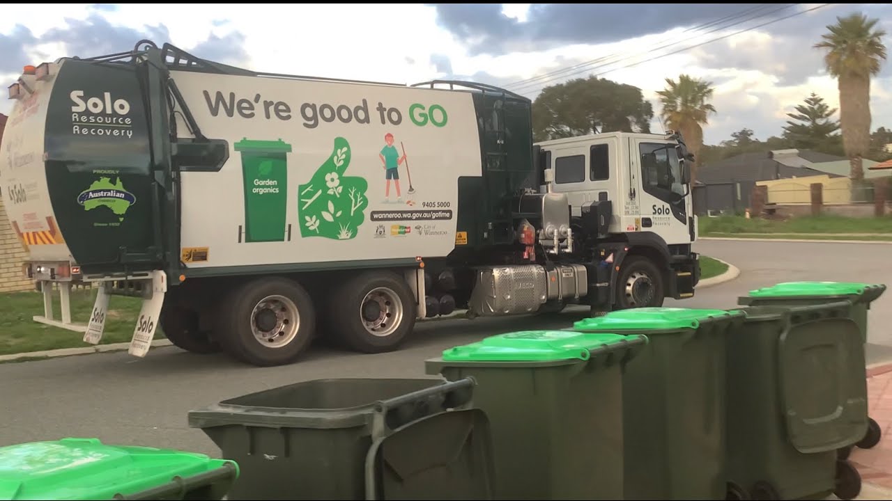 City of Wanneroo green waste new contract Solo resource recovery YouTube