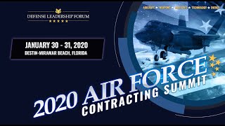 Air Force Contracting Summit 2020 - Summit Highlights