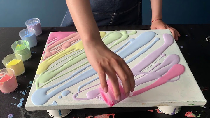 【我有一个大胆的想法】  Acrylice Poruing/Fluid Art/Automatism＃4 - 天天要闻