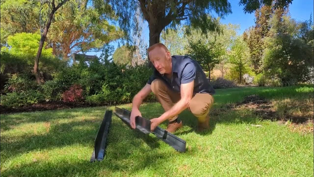 Straightcurve ZeroFlex Garden Edging (AU) which height is best for