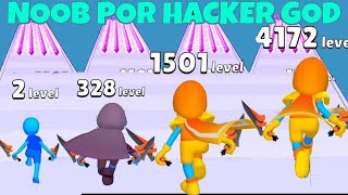 Noob vs Pro vs Hacker vs God in Solo Leveling || @PikaHacker_game