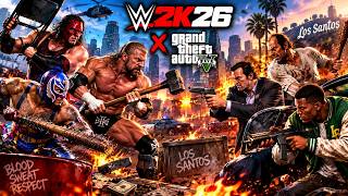 Download lagu ​GTA 5  VS WWE Legends in WWE 2K26! 🔥