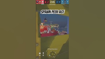 The spawn peek ace #rainbowsixsiege #r6siege #rainbowsixsiegeclip #r6 #gaming #rainbowsixsiegeace