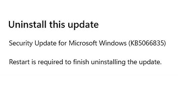 How to Fix  Windows 11 Update KB5066835/KB5066128 Not Installing Install Error 0x800f0983