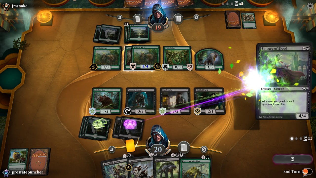 Game 7 Green Black MTG Arena Quick Draft Core 2019 YouTube