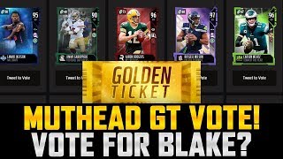 MUTHead QB Golden Ticket Vote Vote For Which QB Will Get A Golden Ticket MUT 18