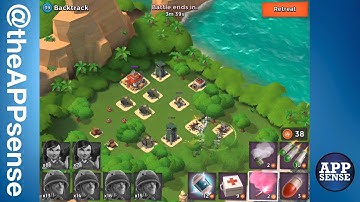 Backtrack (39) Single Player Island - Boom Beach Walkthrough