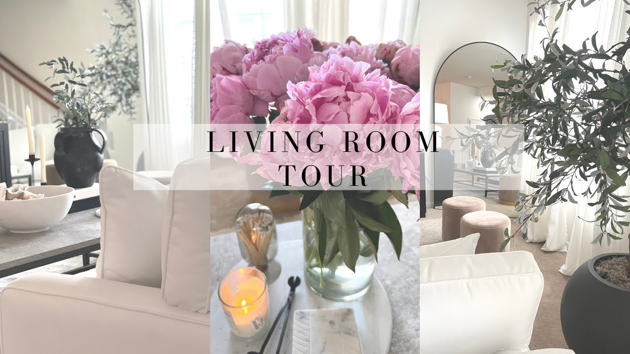LIVING ROOM TOUR YouTube