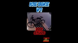Ice bike V1 200 studs! First Ride!