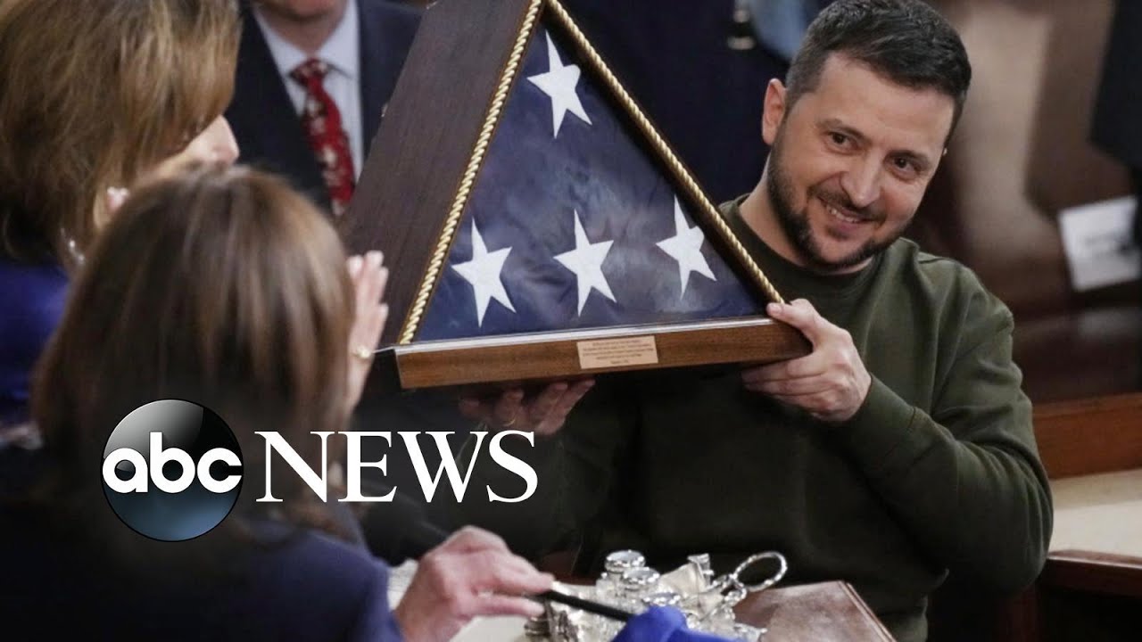 President Zelenskyy addresses Congress with a direct and personal appeal l ABCNL
