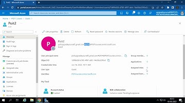 B2B Collaboration user Invitation from Azure Active Directory.