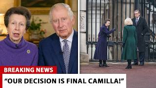 Princess Anne SHOCKS Everyone With BOMBSHELL Revelation! Camilla's Scheme To OUST William Uncovered