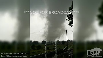 5-29-19 Canton, Tornado with Heavy Debris