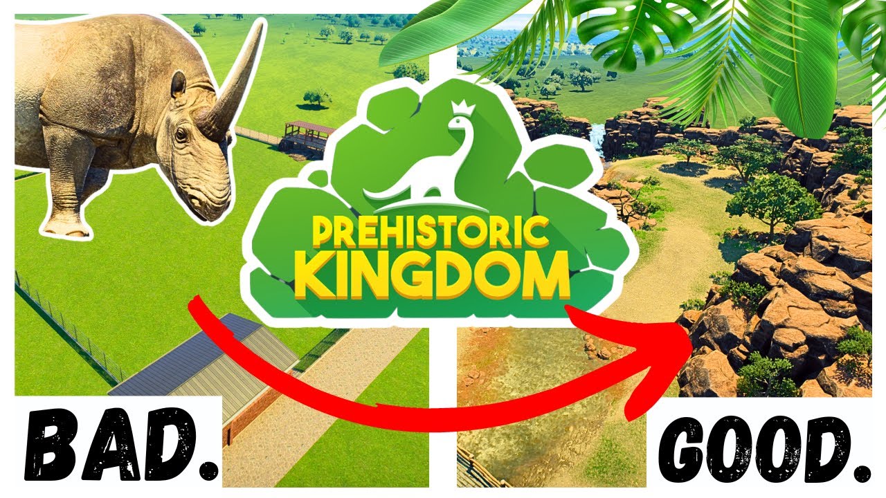 How to make your HABITAT look NATURAL in Prehistoric Kingdom