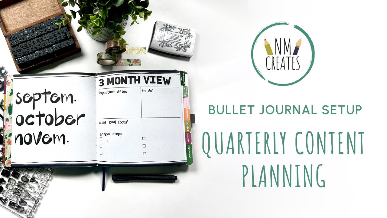 Mini Bullet Journal Planners 