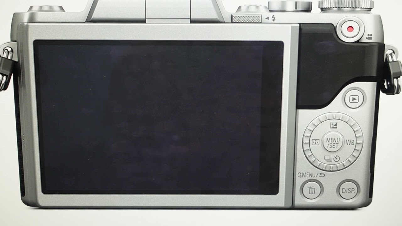 Factory Reset Panasonic Lumix DMC-GF7 Camera - YouTube
