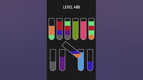 Water sortpuzzle level 486