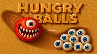 Only ONE Ball Survived This Level 😳🔥 | Hungry Balls screenshot 1