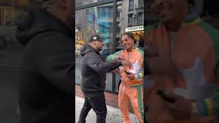 TI TRIES TO PUNCH QUEENZFLIP AFTER FLIP TRIED TO HUG HIM \& GET ON HIS COMEDY TOUR