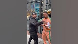 TI TRIES TO PUNCH QUEENZFLIP AFTER FLIP TRIED TO HUG HIM & GET ON HIS COMEDY TOUR