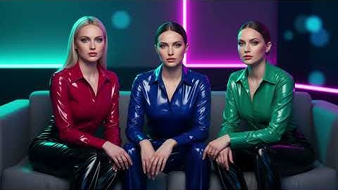 Latex After Dark – Neon Lounge Cut (Original Sound) #LatexLookbook