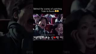 Goblin Behind The Scenes of Watching Train to Busan😆😆 | Gong Yoo and Kim Go eun😂♥️