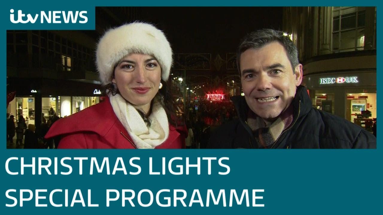 Christmas lights switch-on in Leicester | ITV News - YouTube