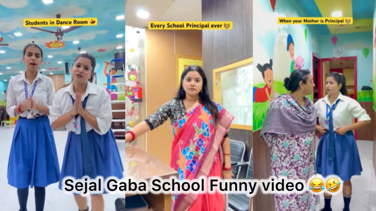 Sejal Gaba School Funny video 😅😂 l #trending #viralvideo 
