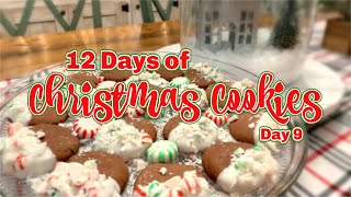 12 Days Of Christmas Cookies Day 9 Pioneer Woman Recipe Chocolate Candy Cane Cookies Youtube