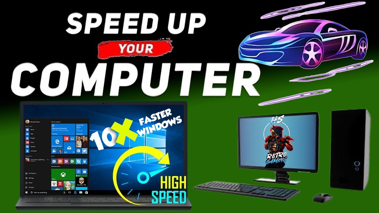 How to Speed Up Computer / Pc / laptop 🚀 Boost Your PC's Speed with ...