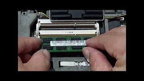 Lenovo Thinkpad T400 (2767-A81) Tutorial Bongkar pasang (Disassembly) HDD & RAM