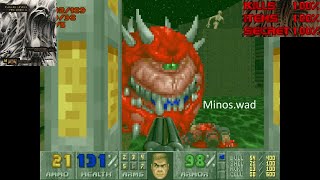 Master Levels for Doom II: Minos.wad Ultra Violence 100% with commentary