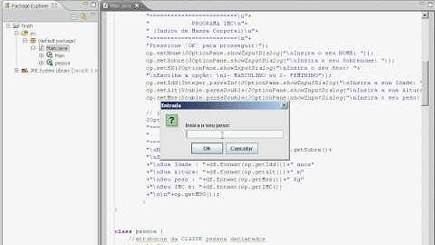 Exercício de IMC - JAVA