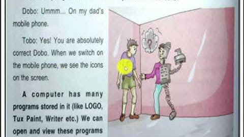 Class 3 Chapter 6 Compiter Using the Icons