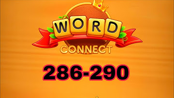 WORD CONNECT level 286 287 288 289 290