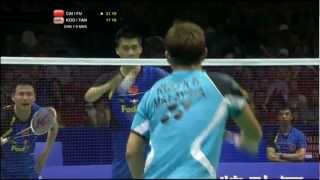 Qtr. Finals - China (Cai/Fu) vs Malaysia (Koo/Tan) - Thomas Cup 2012