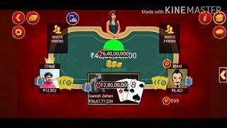 Teen Patti Octro 10Lakh Boot 983 Pass Unlimited chips jito || TEEN PATTI OCTRO POKER || screenshot 4