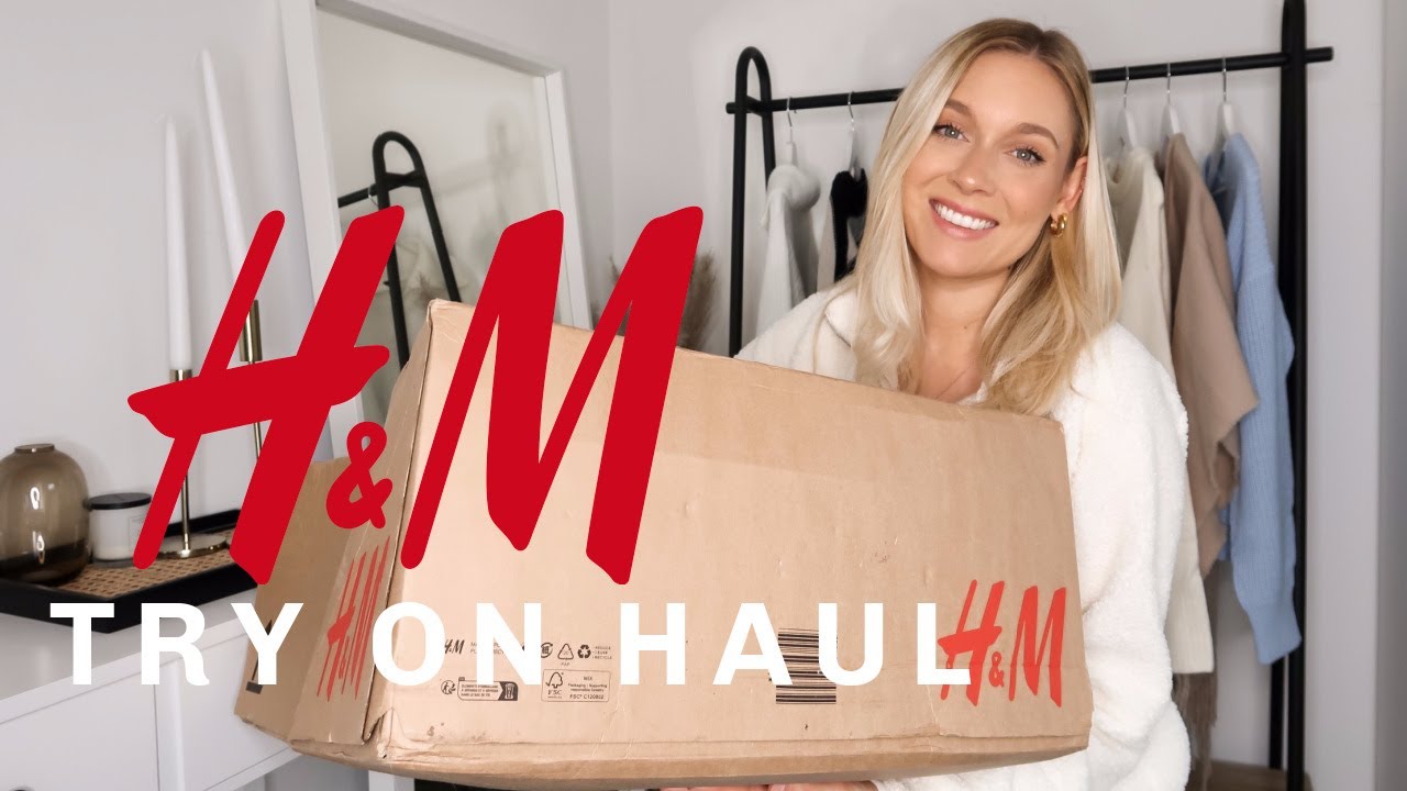 NEW IN H&M COME SHOPPING WITH ME TRY ON HAUL 2023 