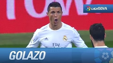 Golazo de Cristiano Ronaldo (4-0) Real Madrid - RCD Espanyol