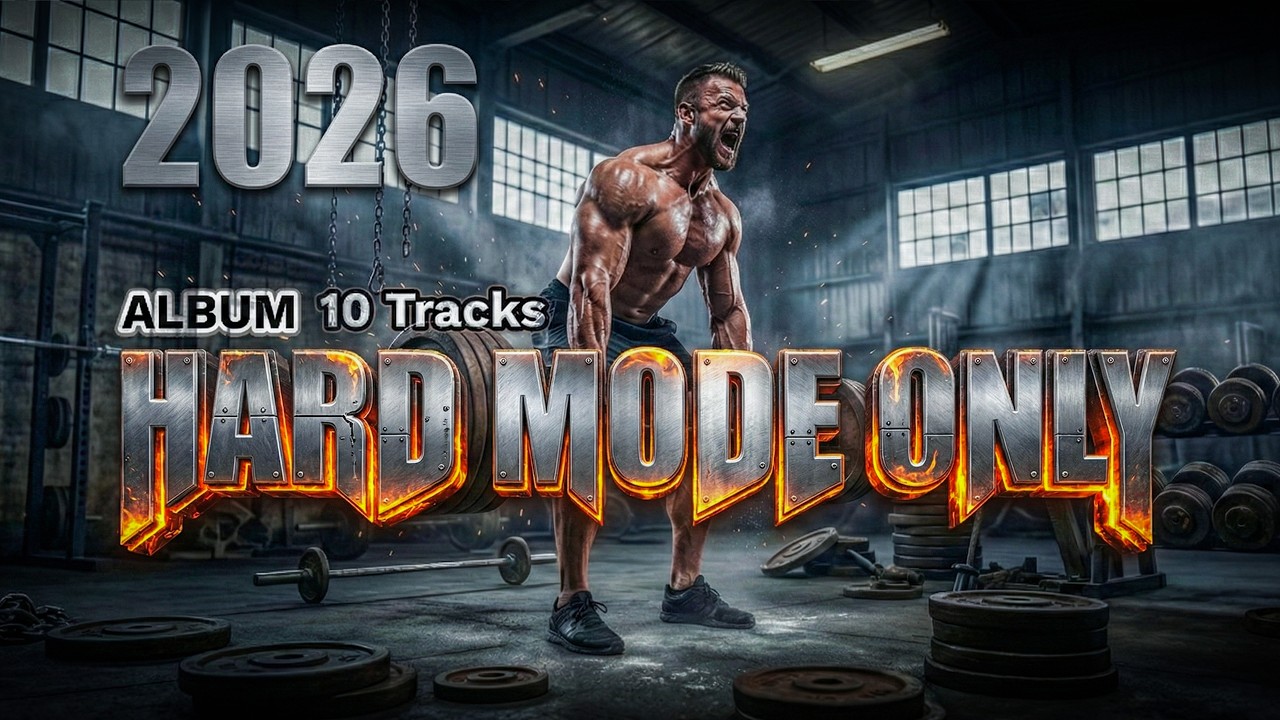 HARD MODE ONLY 💿 Aggressive Gym Hip-Hop Album | GYM Harder Workout Motivation 10 Tracks | GYM Harder