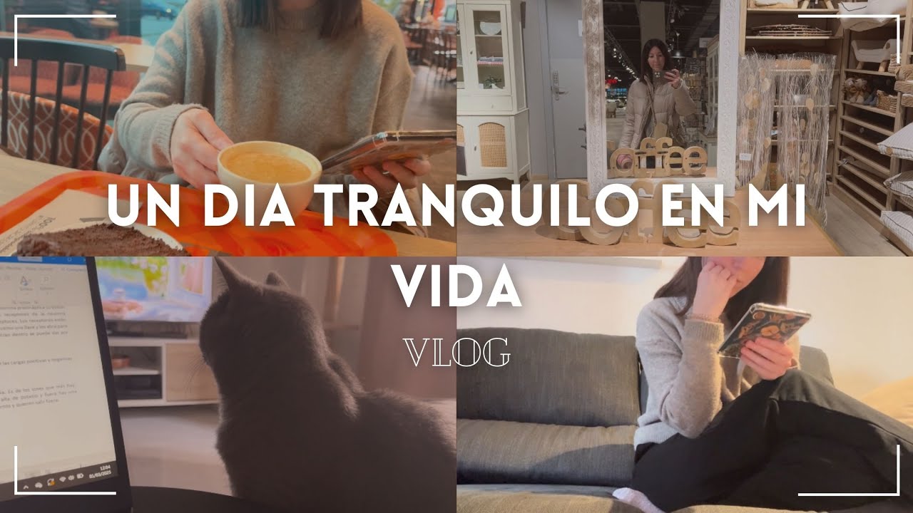 Un día tranquilo en mi vida estudiando psicología. Estudio, compras y merienda.