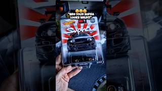 How to UPGRADE a HOT WHEELS CAR (MK4 Toyota Supra) #wheels #custom #shorts